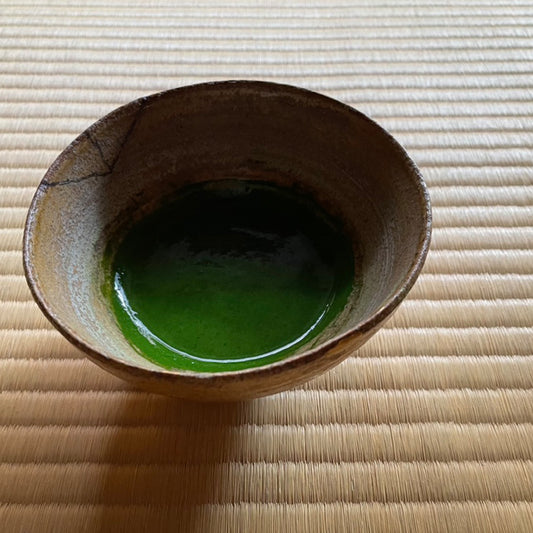 お茶室から「名残り」