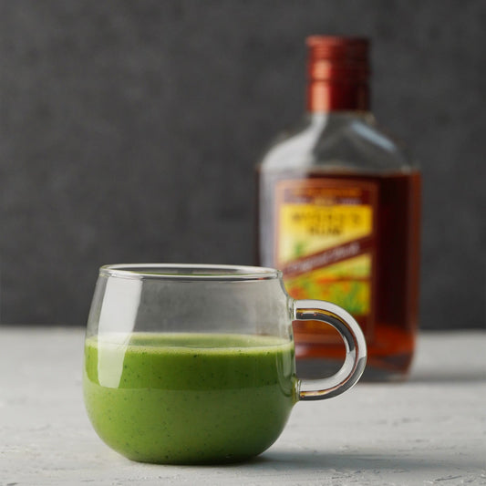 【レシピ】抹茶甘酒ホットラム
