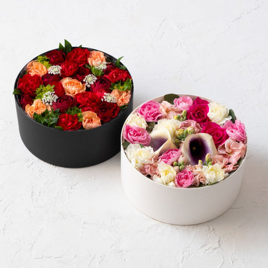 母の日にお茶と花を贈る