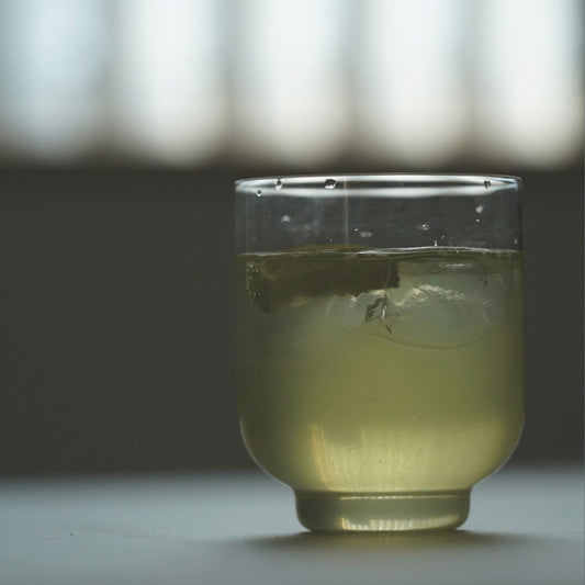 秋のはじまりに、水出し中村茶。