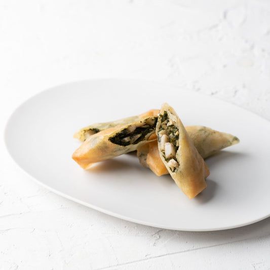 筍と新茶の春巻きレシピ