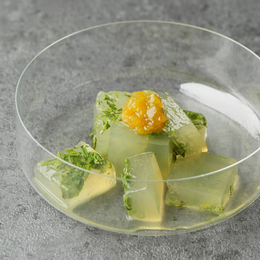翠光寒天のレシピ｜新茶の香りと涼を味わう和菓子の作り方