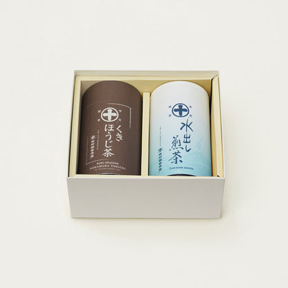 Assortment of Cold Brewed Sencha and Kuki Hojicha