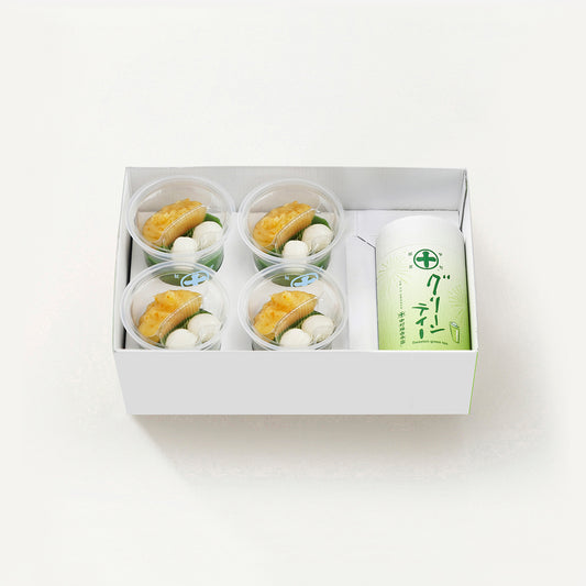 生茶ゼリイ［夏の果］・グリーンティー詰合せ