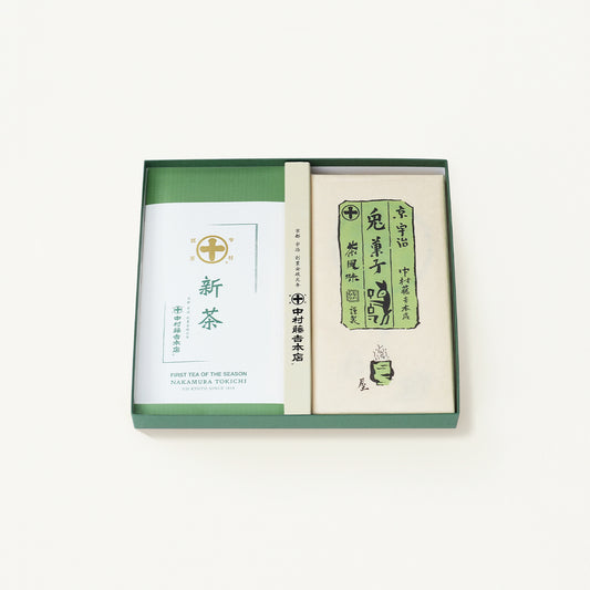 兎菓子［抹茶］・新茶［松］詰合せ