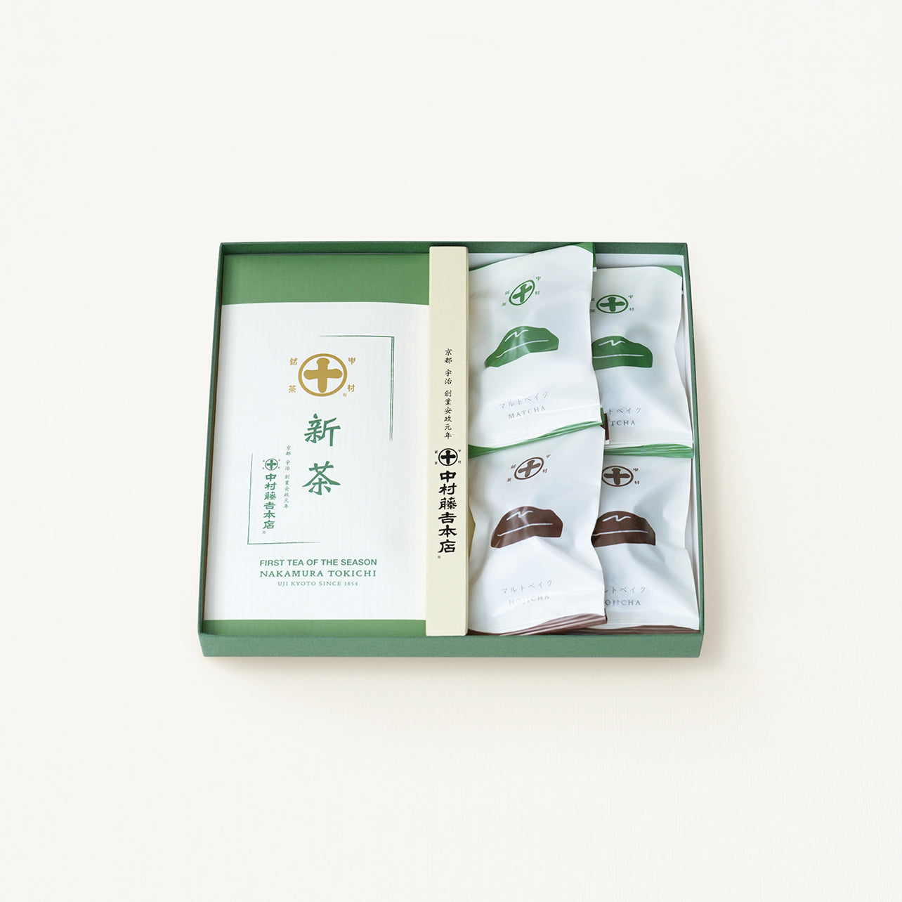 Assortment of two types of new tea [Matsu] and Malt Bake