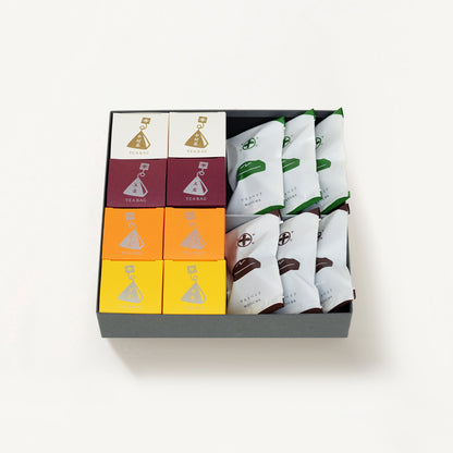 Assortment of 2 types of Maltbake and 8 cubes