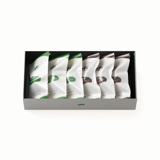 マルトベイク6個詰合せ［抹茶×3・ほうじ茶×3］