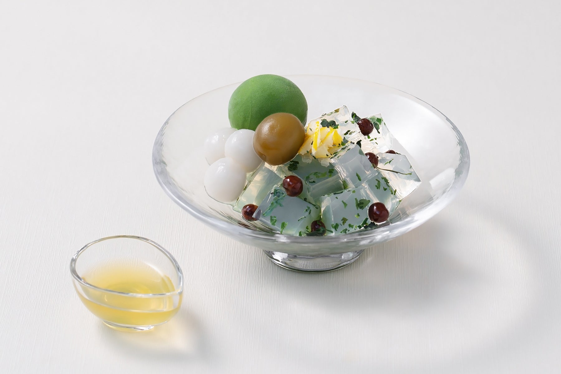 中村藤吉 四条店 限定 ヒカリノあんみつ 宇治てん茶