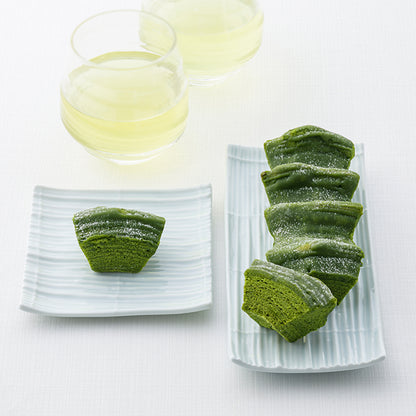 Assortment of 2 types of Namacha Jelly and Maruto Baumkucha [Matcha]
